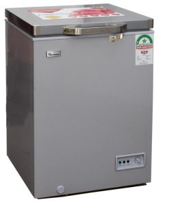 93 LITERS CHEST FREEZER, GREY- CF/229
